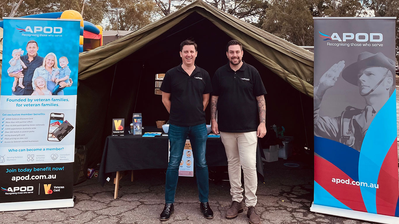 APOD at the Woodside Barracks Open Day.