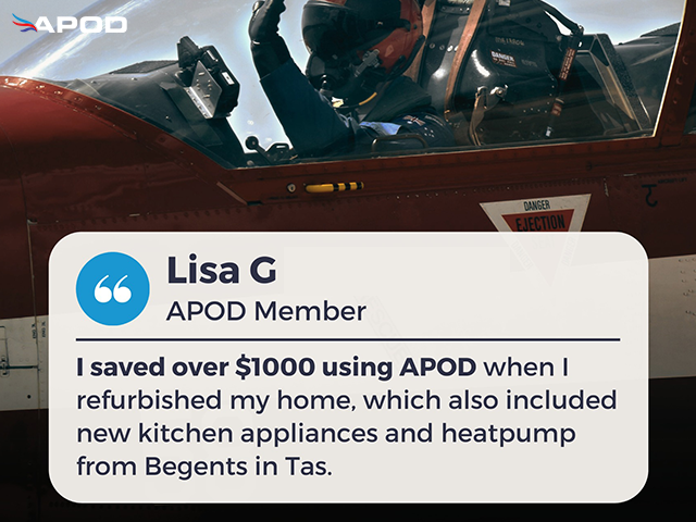 APOD member Yvette feedback on using APOD savings and benefits to help her family